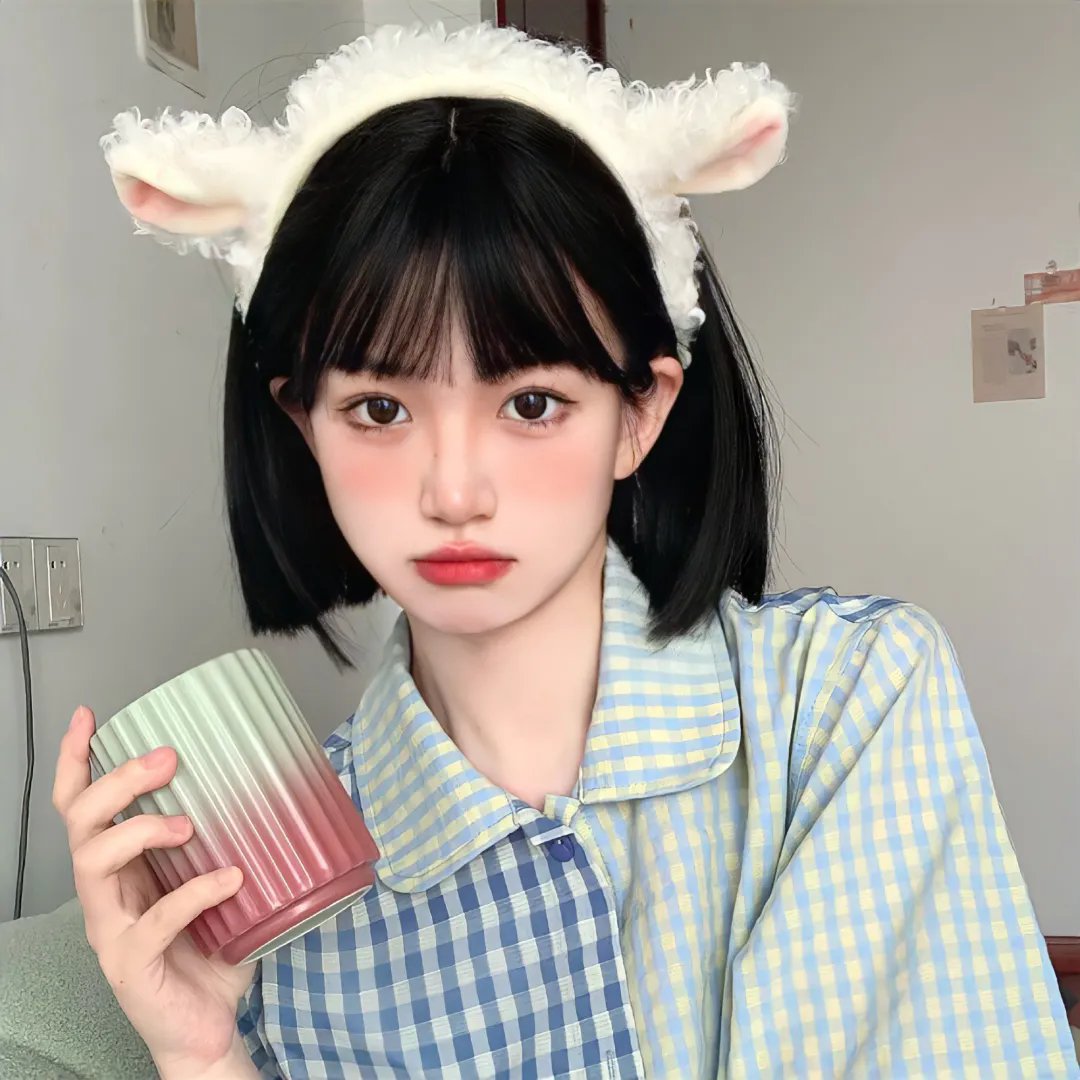 小羊的微笑